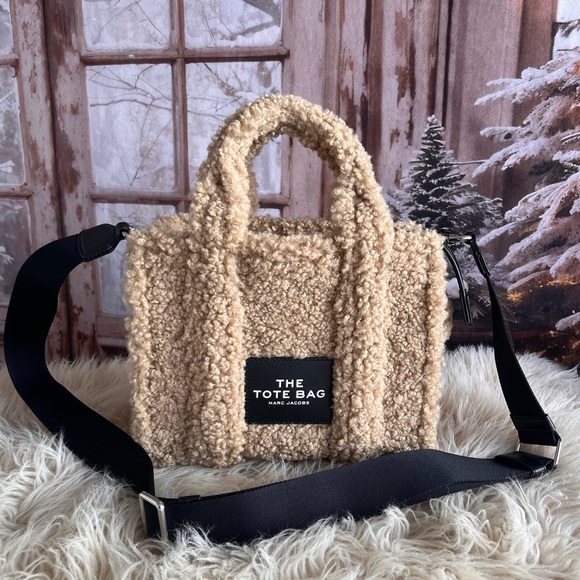 Marc Jacobs Teddy the tote bag small beige EUC - Picture 6 of 16
